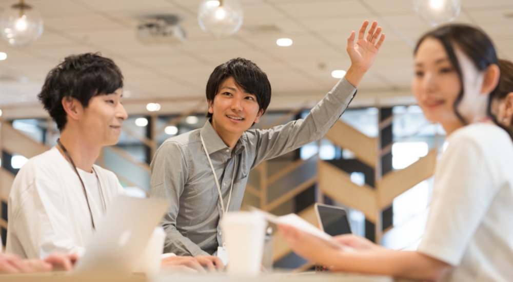 先輩社員質問会やランチ会