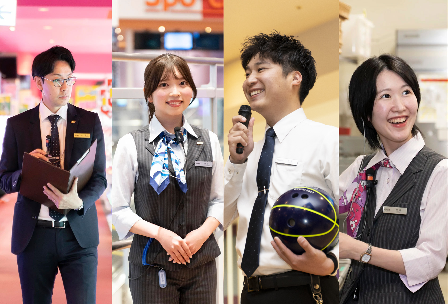 ラウンドワン 技術スタッフ制服 エンタメで笑顔と未来を創る｜株式会社ラウンドワンジャパン